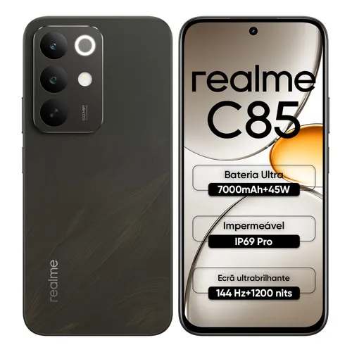 Realme C85 (IP69 à prova d’água)